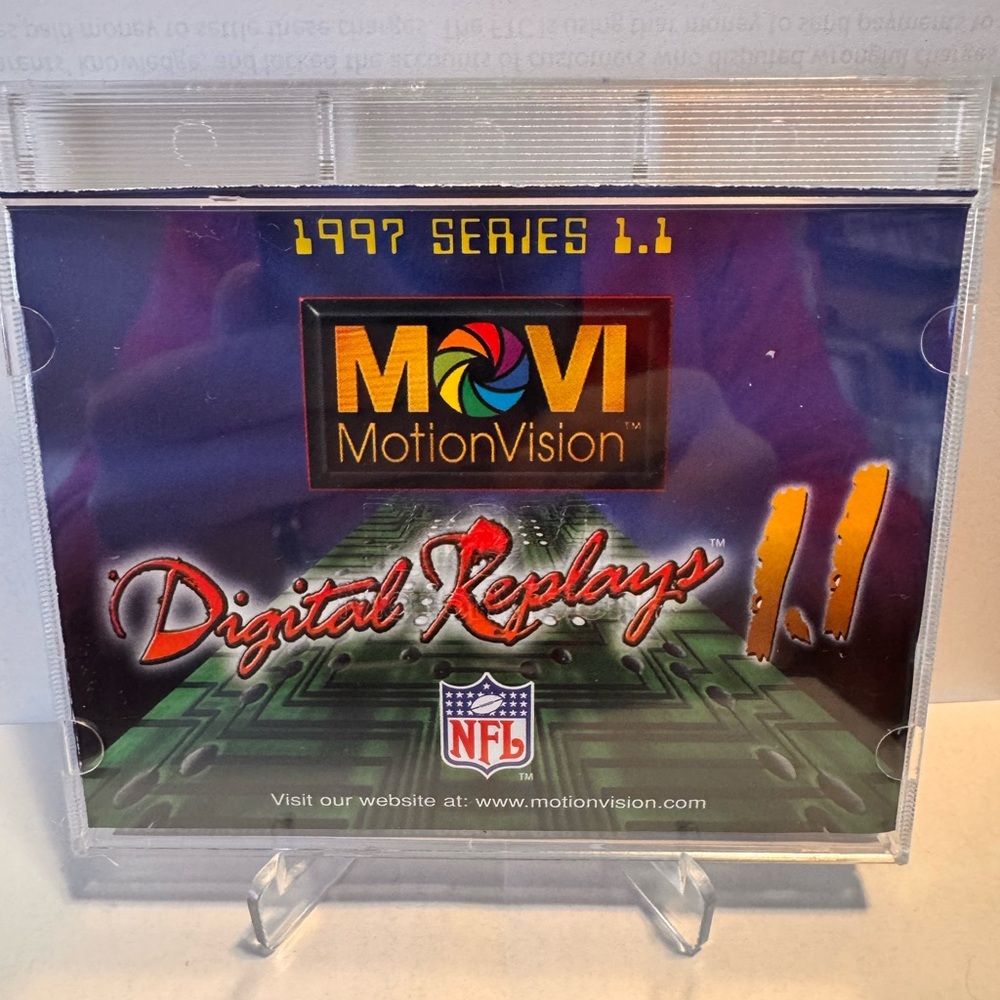 1997 Movi Motion Vision Digital Replays Isaac Bruce St Louis LA Rams